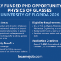 Fully funded PhD