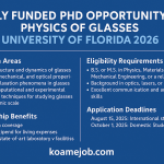 Fully funded PhD