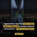 KAUST Global Fellowship 2026