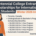 Centennial College Entrance Scholarships