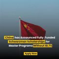 Schwarzman Scholars Program 2026