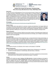 Multiple Fully Funded PhD Openings in