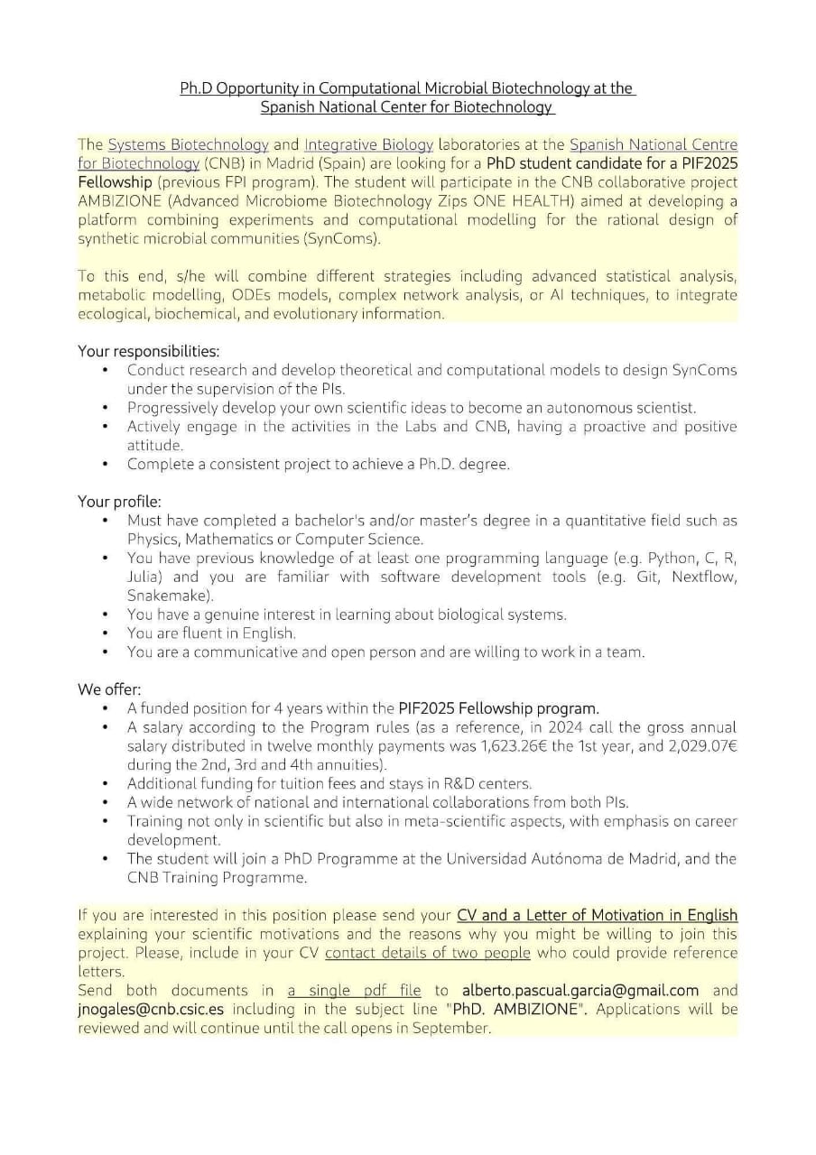 computational microbial biotechnology