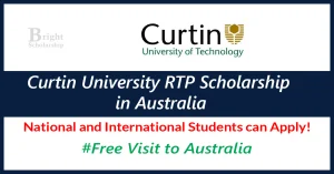 Curtin University RTP Scholarship 2026