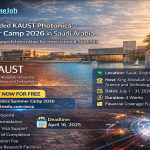 KAUST Photonics Summer Camp 2026