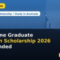 Melbourne Graduate Research Scholarship 2026