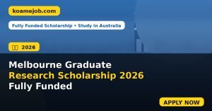 Melbourne Graduate Research Scholarship 2026