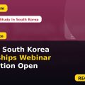 Study in South Korea on Scholarships Webinar 2027