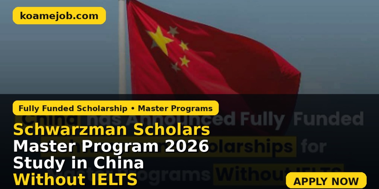 Schwarzman Scholars Program 2026