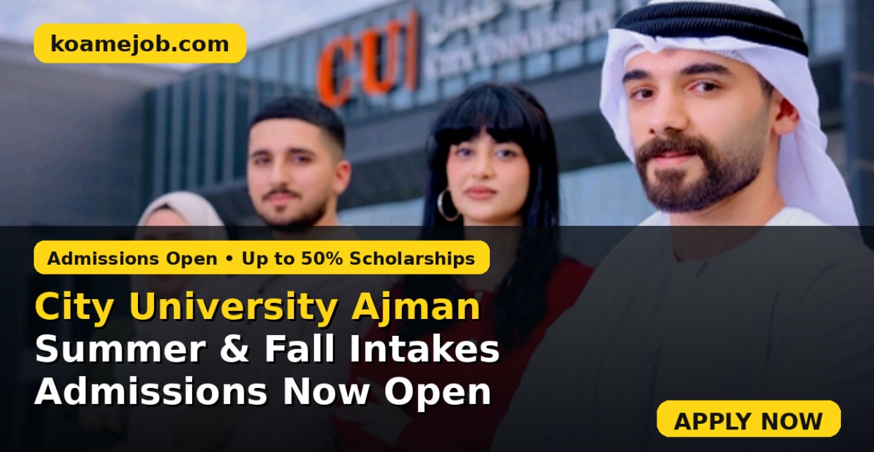 City University Ajman Scholarships 2026